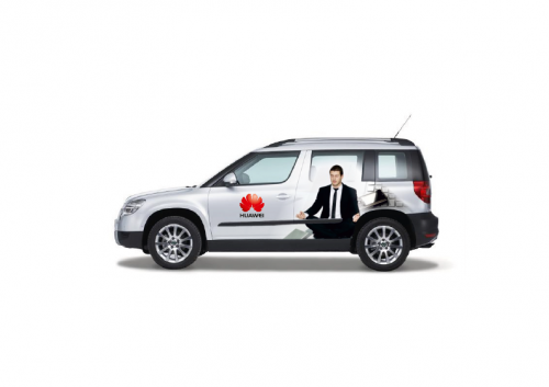Huawei - polep auta