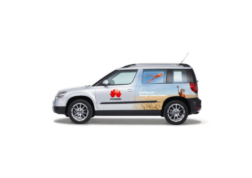 Huawei - polep auta