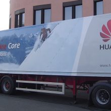 Huawei - polep kamionových návěsů