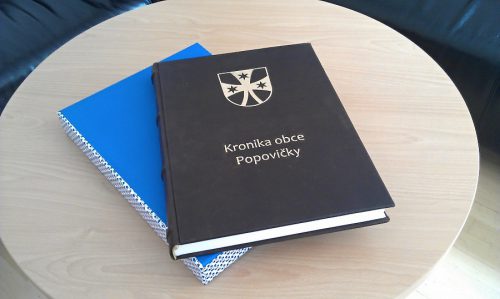 Obec Popovičky - obecní kronika