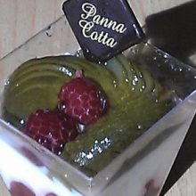 Panna cotta s okurkou