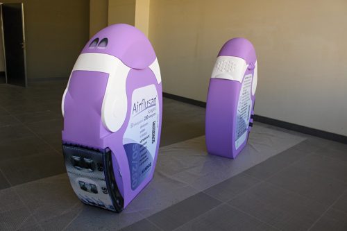 SANDOZ - maketa léčebného přípravku Airflusan