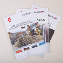 Maincor - propagační tiskoviny