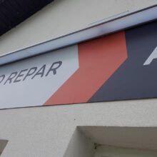 Euro Repar - kompletní branding pobočky servisu Teplice
