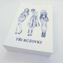 Tři růžovky - kniha