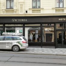 Euro Agentur (hotel Victoria) - vývěsní štít