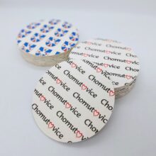 Popovičky a Chomutovice - pivní podtácky