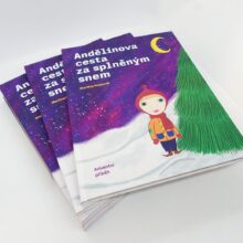 Andělínova cesta za splněným snem - výroba knihy
