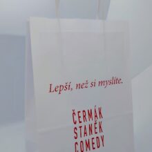 Čermák Staněk Comedy Podcast – papírové tašky