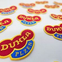 Dukla Plzeň - výšivky a nášivky