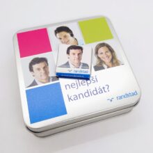 Randstad - kovová krabička