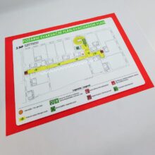 EuroAgentur – evakuační plán