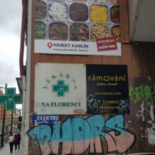 Haikky Karlín – velkoplošná reklama