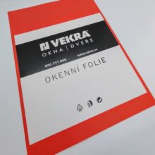 Vekra - samolepka